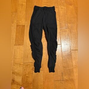 Black Jogger Pants lululemon dance studio